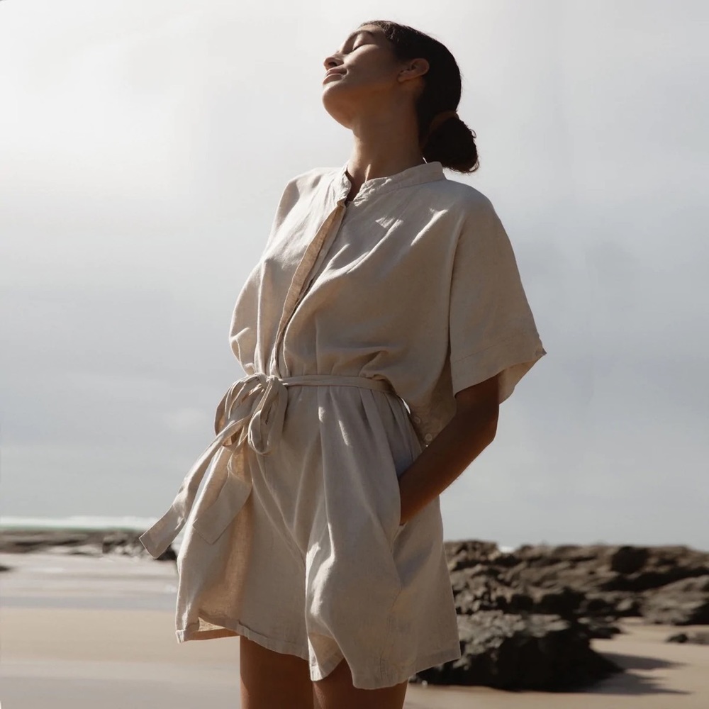 Avy & Co. Yin Linen Playsuit